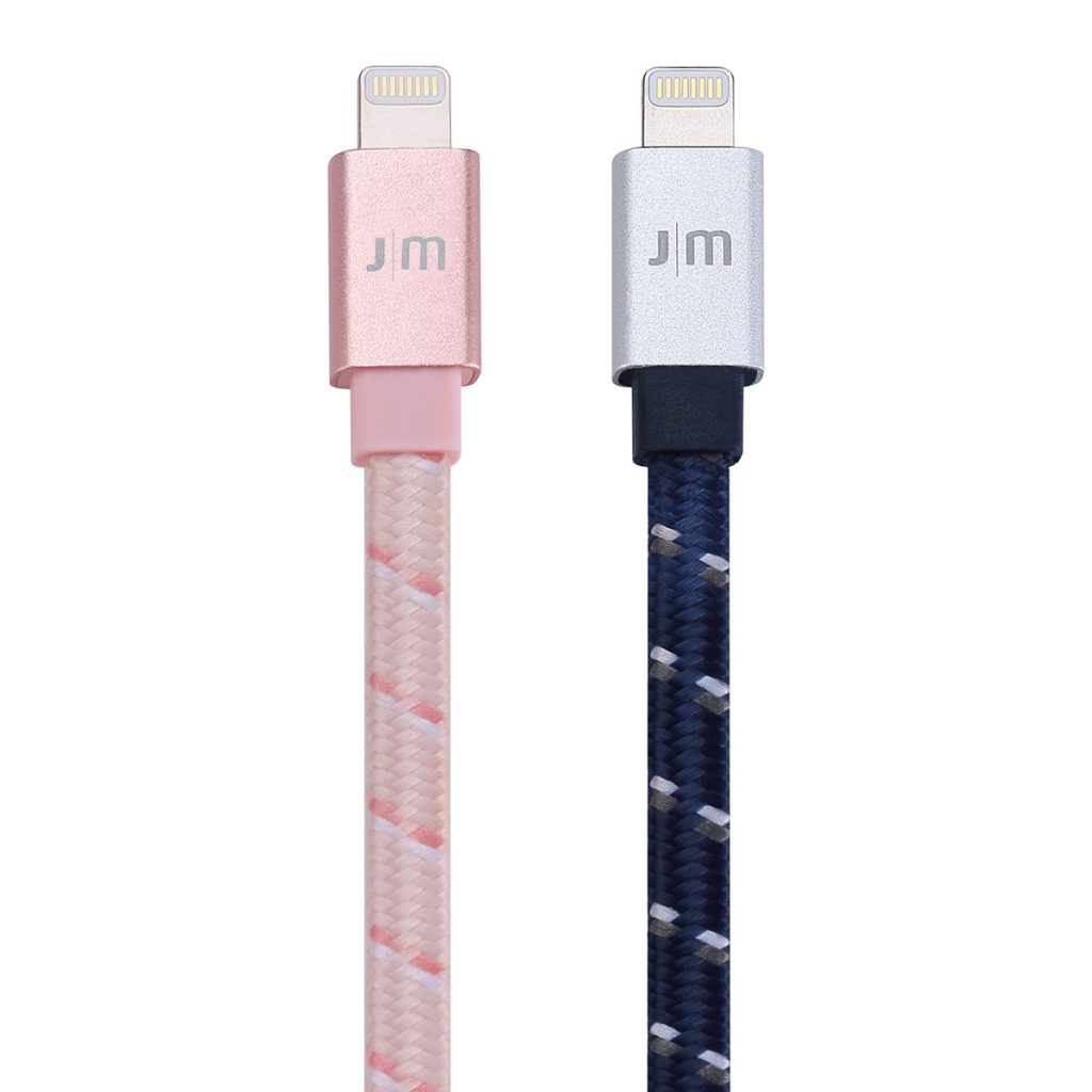 MFi認証 ライトニングケーブル AluCable Flat Made for iPod / iPhone / iPad